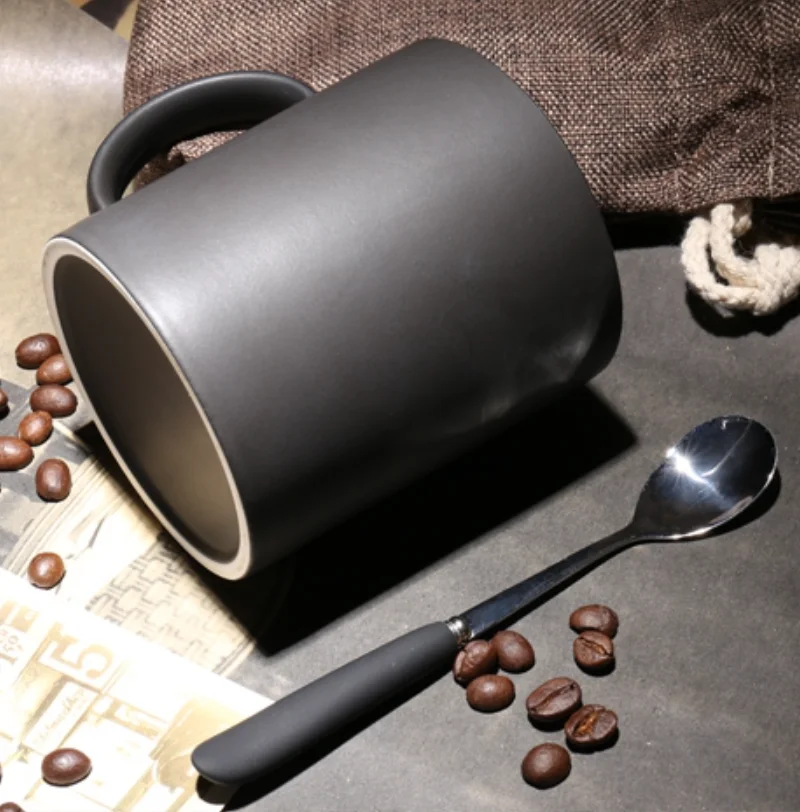 Креативные персональные Мультяшные кружки со стеклянной керамикой пара кофе