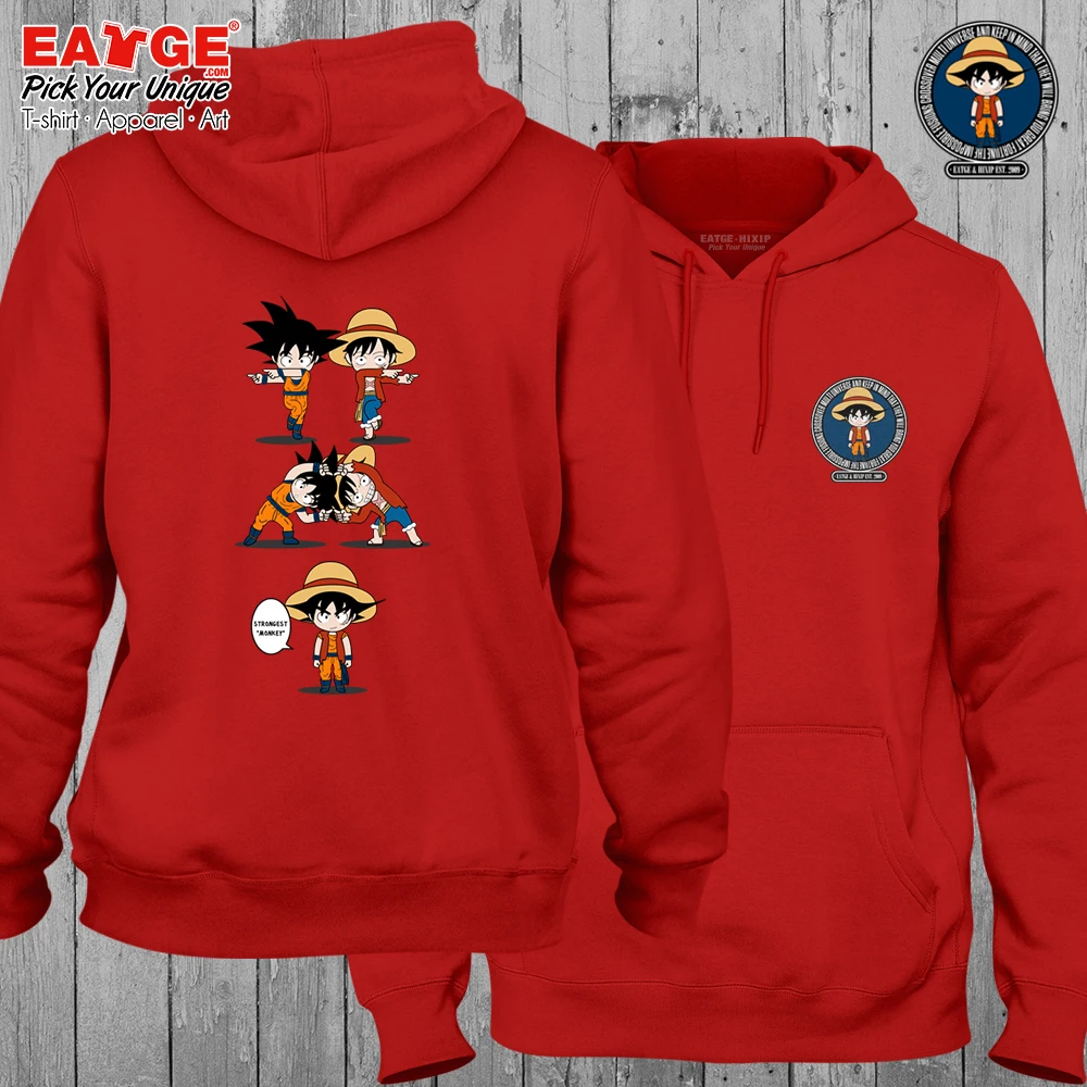 One piece кроссовер One Punch Man крутая уличная одежда Луффи и кофты с капюшоном, посвященные Сайтаме Креативный дизайн женские мужские теплые флисовые толстовки - Цвет: 04-Red