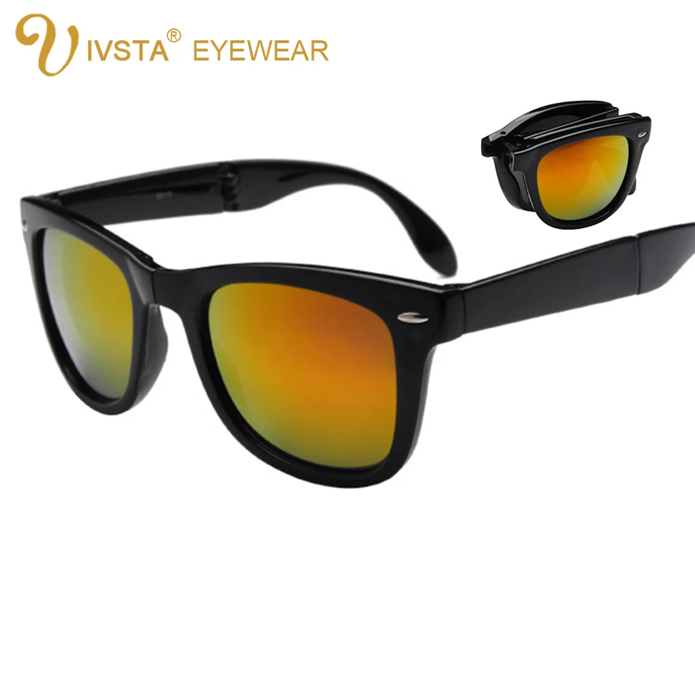 Складные солнцезащитные очки IVSTA Мужские с чехлом женские и мужские брендовые