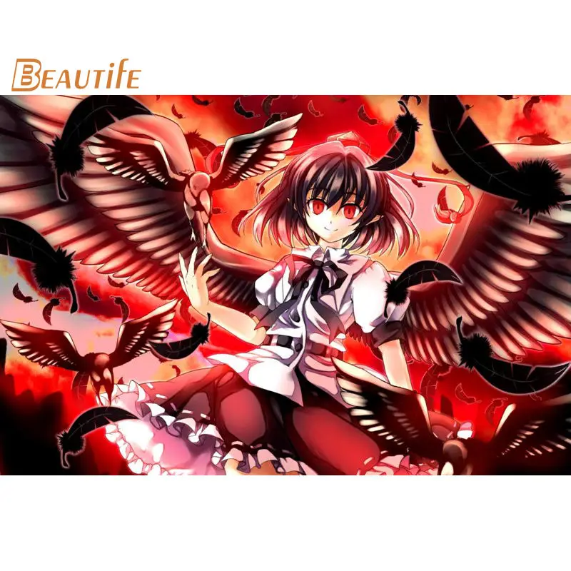 Новое поступление аниме TouHou Project плакат ткань Шелковый украшения дома настенный