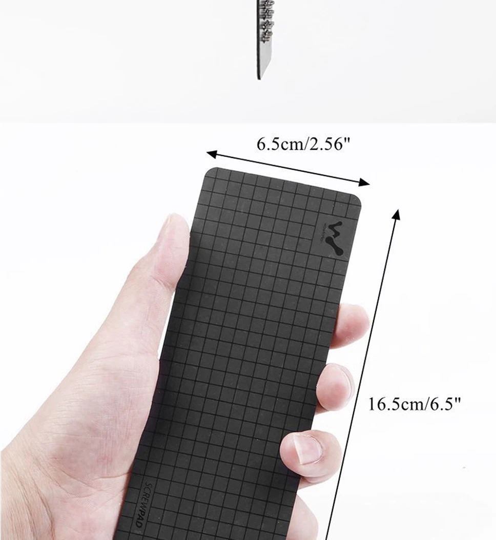 Xiaomi Mijia Wowstick Wowpad Магнитная винтовая прокладка Винт Postion пластина памяти коврик бытовой Электроинструмент 20 партий+ Wowstick wowpad