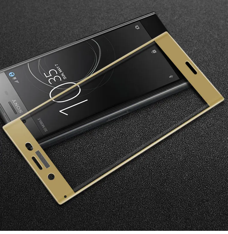Imak 3D изогнутое полное покрытие из закаленного стекла для sony Xperia XZ Премиум Защита экрана для sony XZ Премиум Dual SIm glass Flim