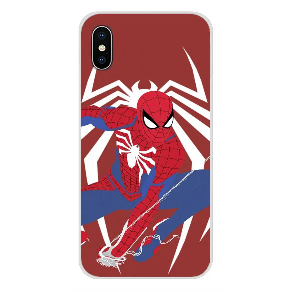 Аксессуары чехол для телефона Человек паук Hero Venom логотип samsung Galaxy A5 A6S A7 A8 A9S