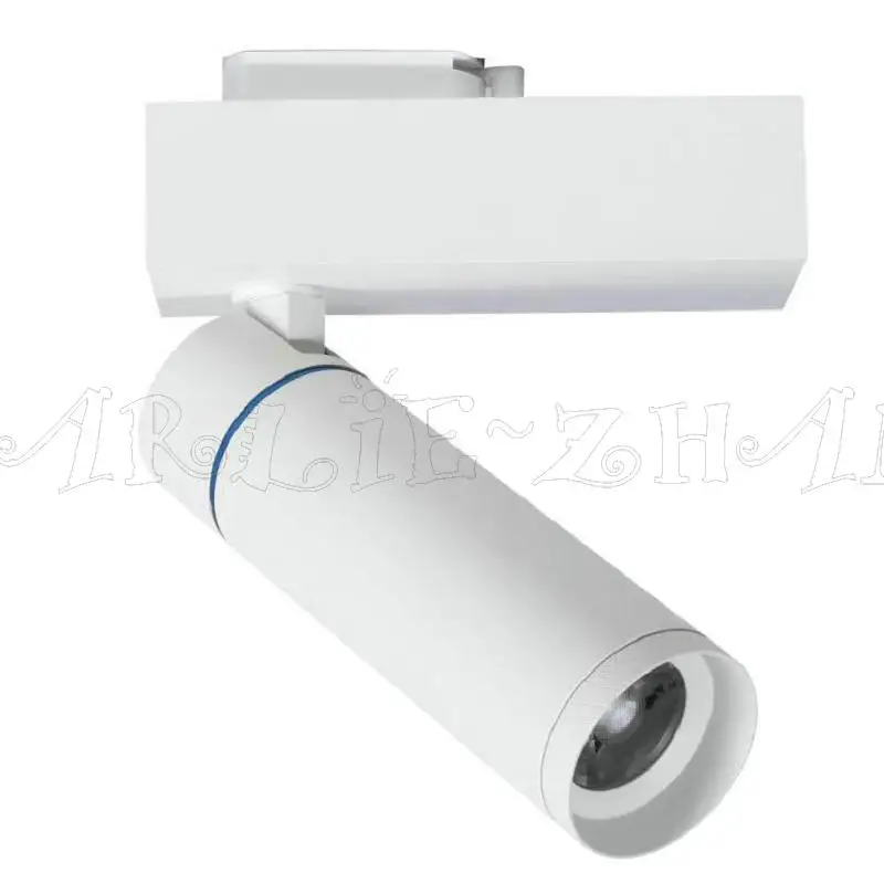 white or black shell COB LED Track Lighting 30W AC85-265V cree Spotlights Rail Lamps | Лампы и освещение