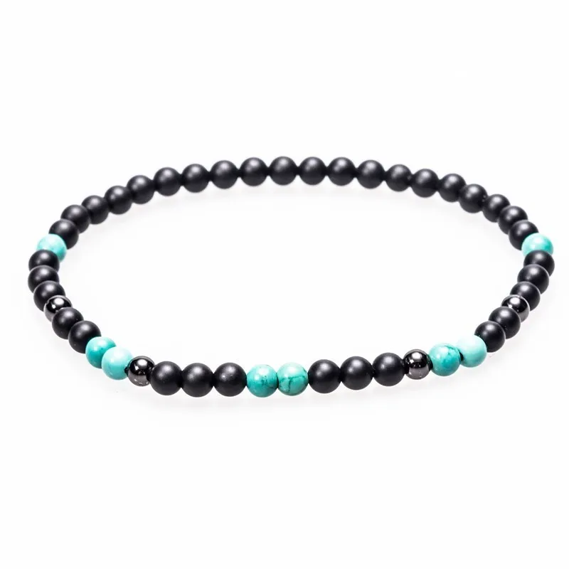 Мужской браслет мужской s гематит подарок для мужчин тонкий многослойный