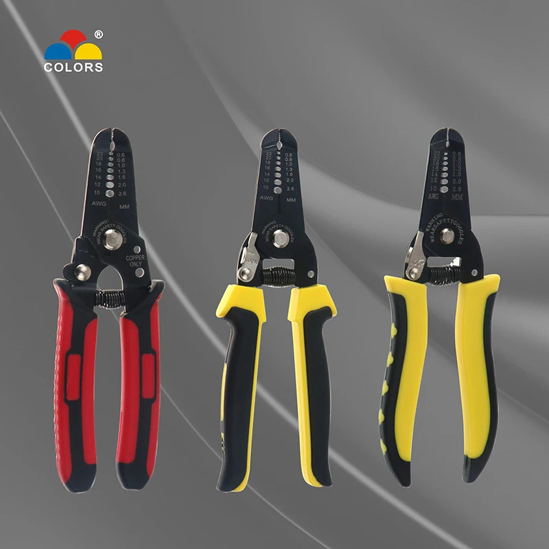 

0.6-2.6mm Wire Cutter Stripper Cutting Mini Pliers Cutters Cable Tool Electrical Strippers Crimp Crimper Stripping 10-22AWG
