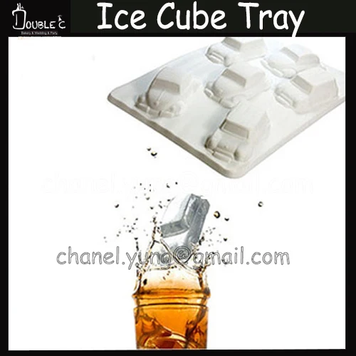 3D лоток для льда оптовая продажа с фабрики Модные идея симпатичными машинками