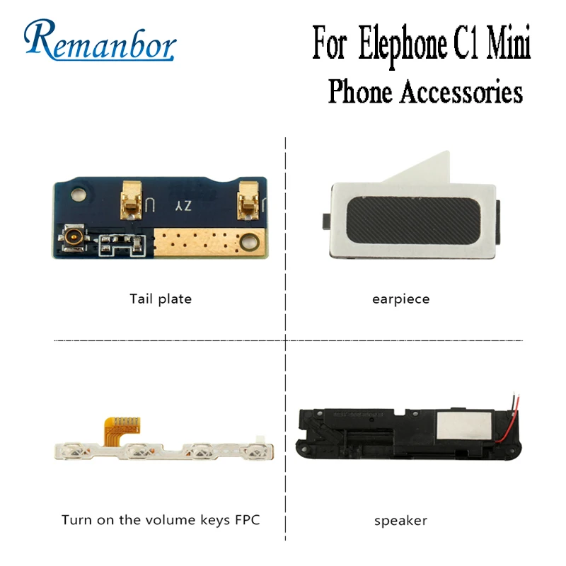 Remanбор для Elephone C1 мини динамик кнопка питания гибкий кабель громкий USB разъем