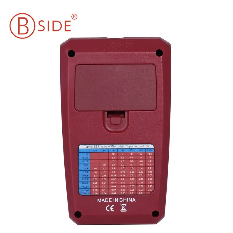 Цифровой тестер транзисторов диодный триодный емкостной резистор ESR02 PRO Meter