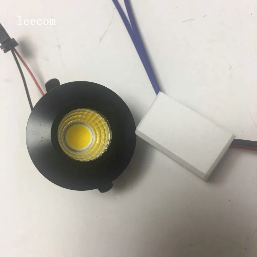 Ac230v DC12V 3 Вт белое пятно 20 штук с регулируемой высотой шаг Светодиодный точечный