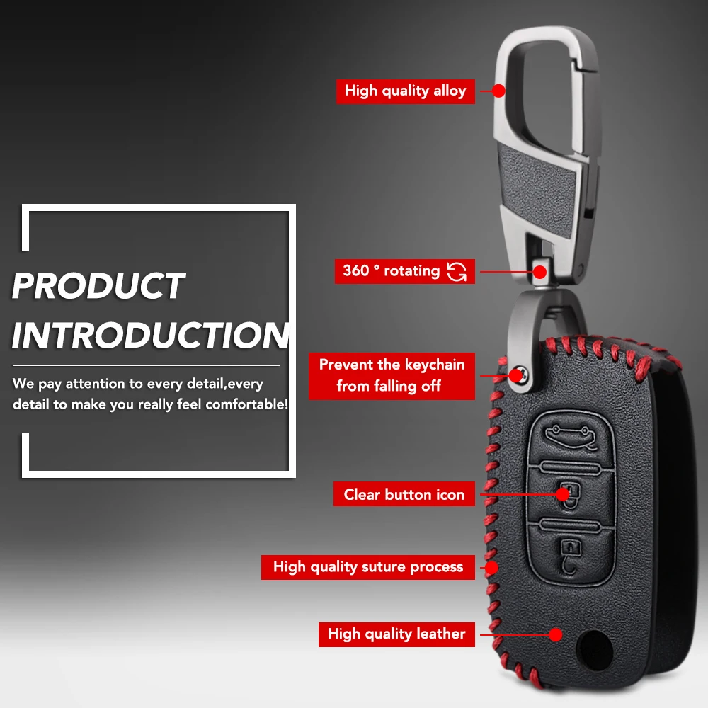 Автомобильный кожаный чехол для ключей клавиатуры LADA sport Sedan Priora Kalina Granta Vesta X-Ray