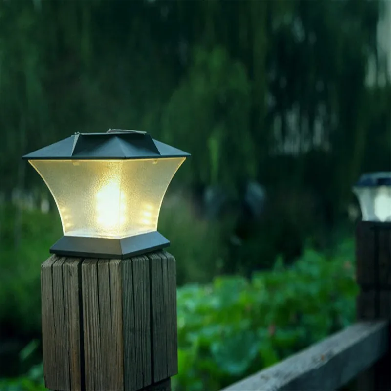 CLAITE солнечные уличные фонари 18 LED наружное ландшафтное освещение лампа