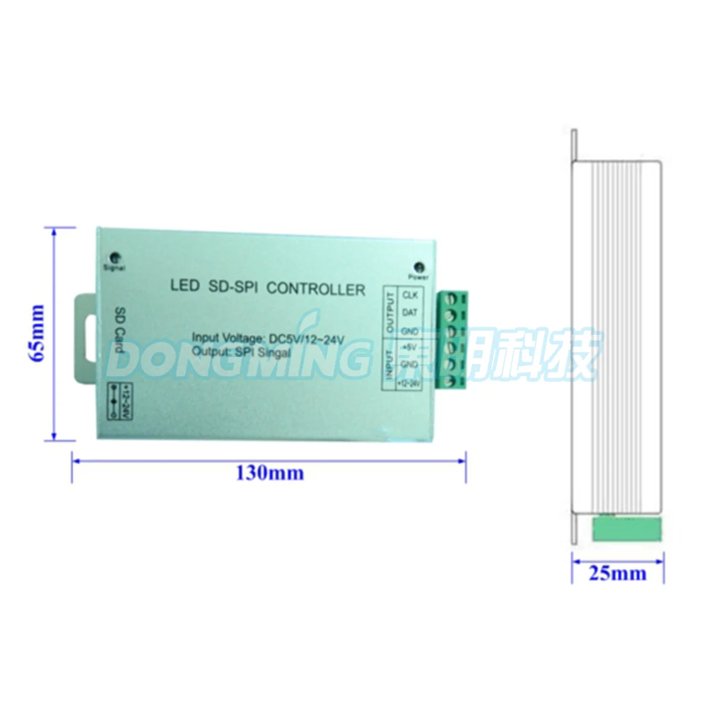 Контроллер для SD-карты светодиодный пиксельный RGB-контроллер Пиксельной ленты