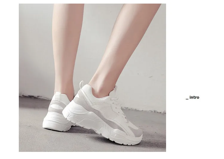 Женские кроссовки; коллекция года; модные zapatos De Mujer; на шнуровке; неглубокие повседневные туфли; толстая подошва средней высоты; роскошная дизайнерская обувь для женщин