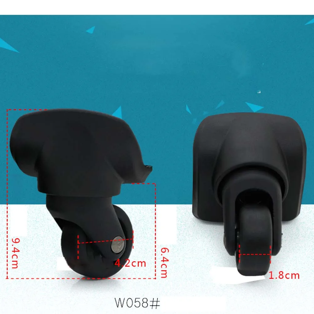Сменные колеса для чемоданов аксессуаров 1 пара W058|wheels for suitcases|suitcase partsluggage parts wheels