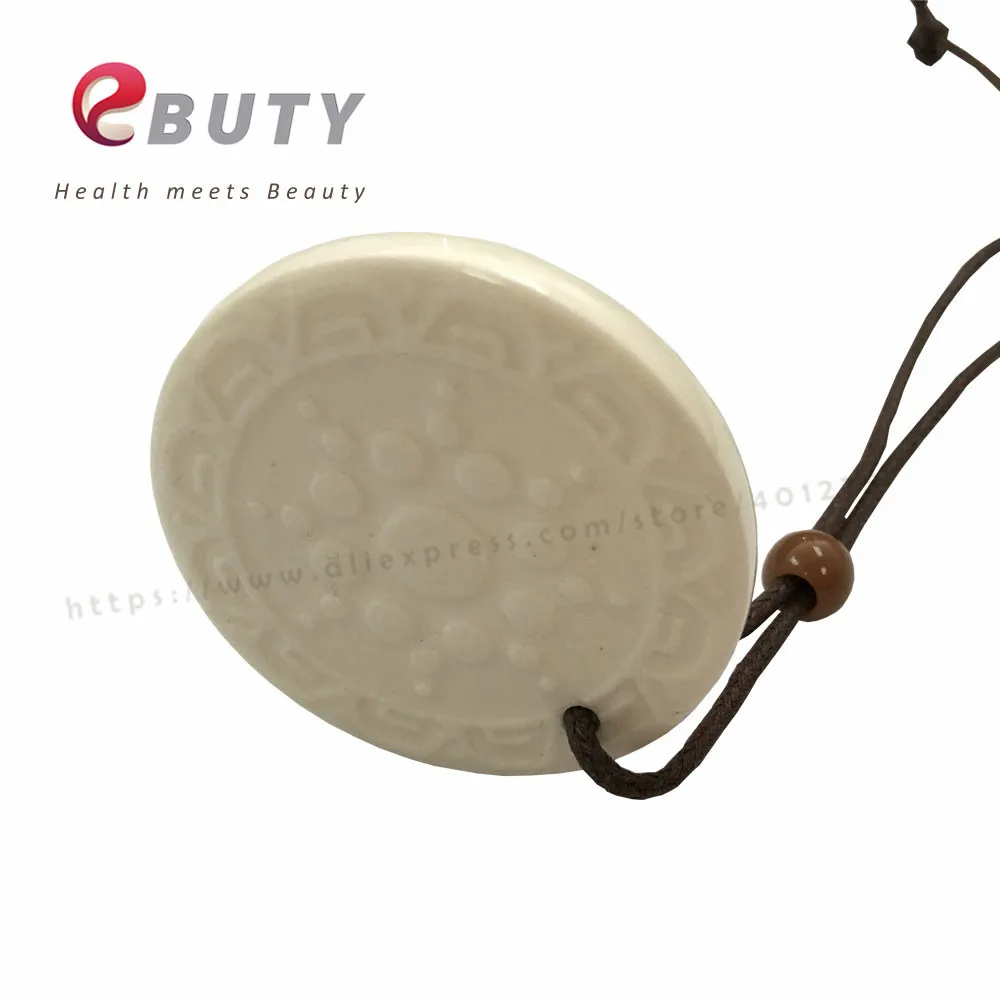 2 шт./лот белая Квантовая скалярная подвеска с FIR и германиевым камнем