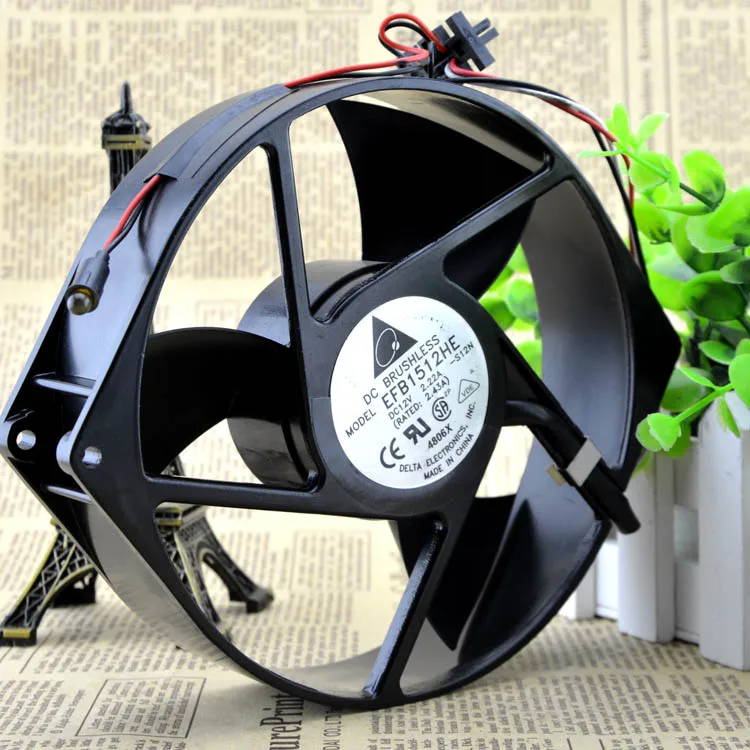 Охлаждающий вентилятор DELTA 17238 170*150*38 12 В для сервера EFB1512HE|cooling fan|cooling fan 12vserver |