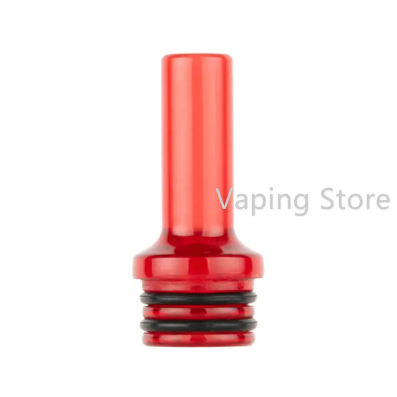 Мулан Cthulhu Mulan MTL RDTA 510 Delrin капельный наконечник 22 мм длиной 5 с узким отверстием BSKR