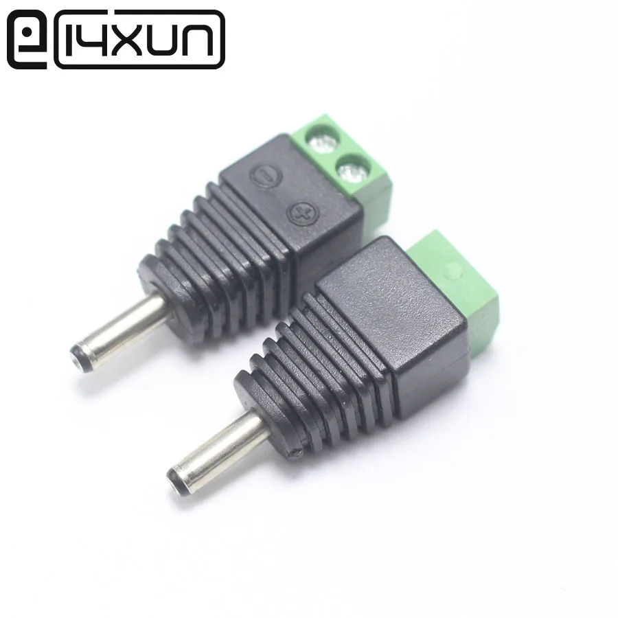 EClyxun 1 шт./лот новый штекер постоянного тока 3 5*1 35 мм разъем DC 5x1 до 2 контактный