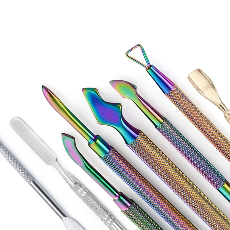 Двусторонний триммер для ногтей из нержавеющей стали|Маникюрные ножницы| |