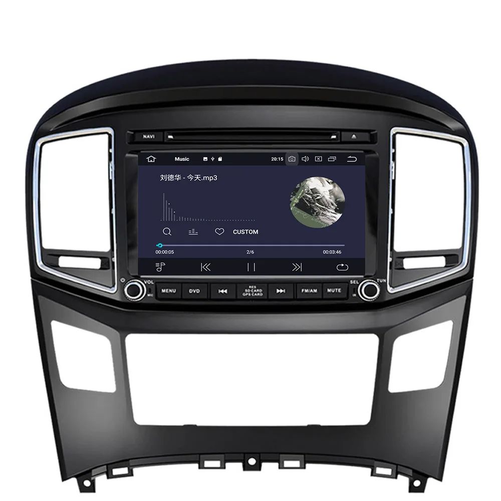 Автомобильный DVD плеер Android 9 0 4 Гб 32 ГБ 8 ядер GPS карта RDS радио Wi Fi Bluetooth для HYUNDAI H1 Grand