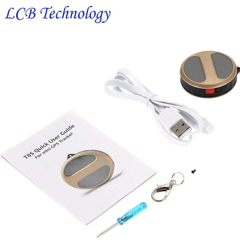 T8 Mini Micro GPS трекер локатор для детей домашних животных кошек собак персональный с