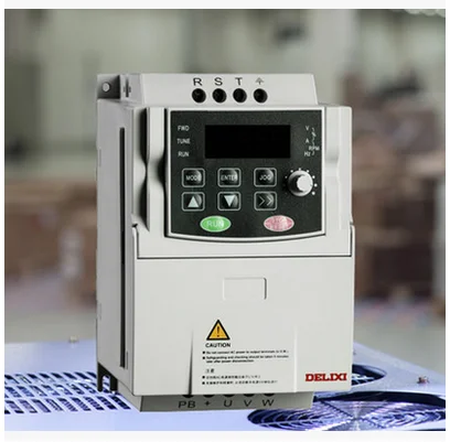 DELIXI AC 380V 3.7KW 3 фазовый инвертор вход преобразователь частоты для Регулируемая