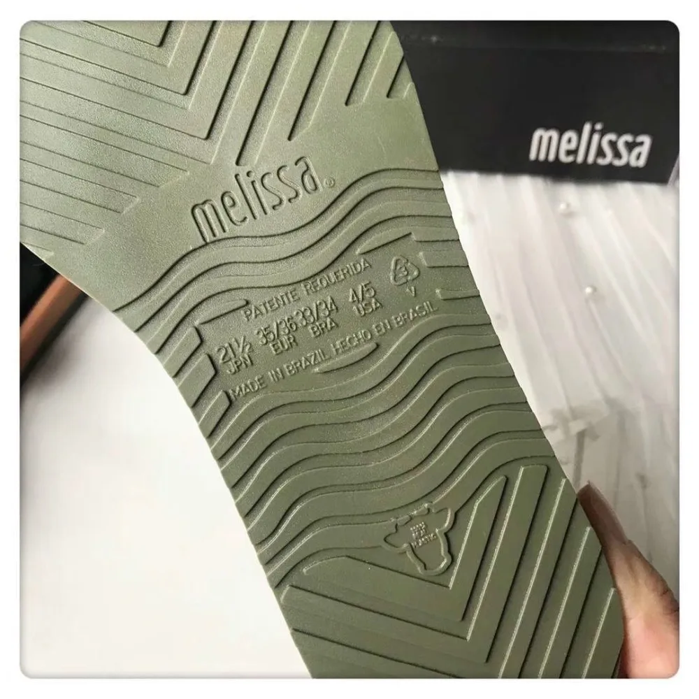 Новинка года; женские босоножки Melissa; бразильская женская обувь из прозрачного пластика; Женская Повседневная прозрачная обувь; женские сандалии Melissa