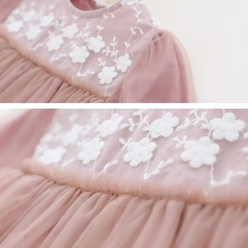 Коллекция 2018 года весенне-осенняя одежда для новорожденных младенца платье