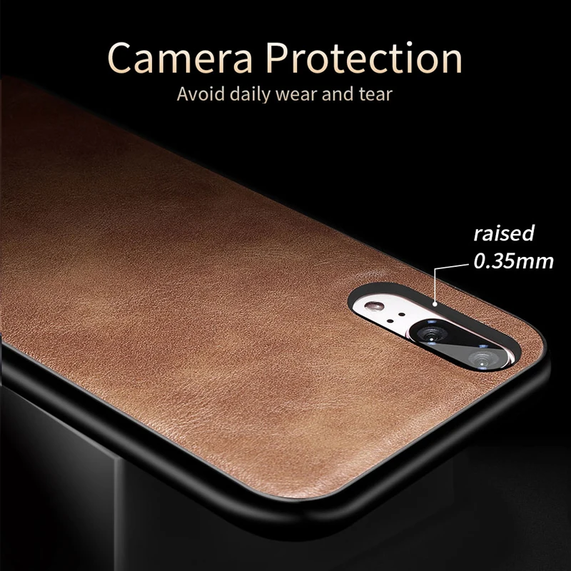 Кожаный чехол X Level для Huawei P30 Pro оригинальный мягкий силиконовый из ТПУ задней