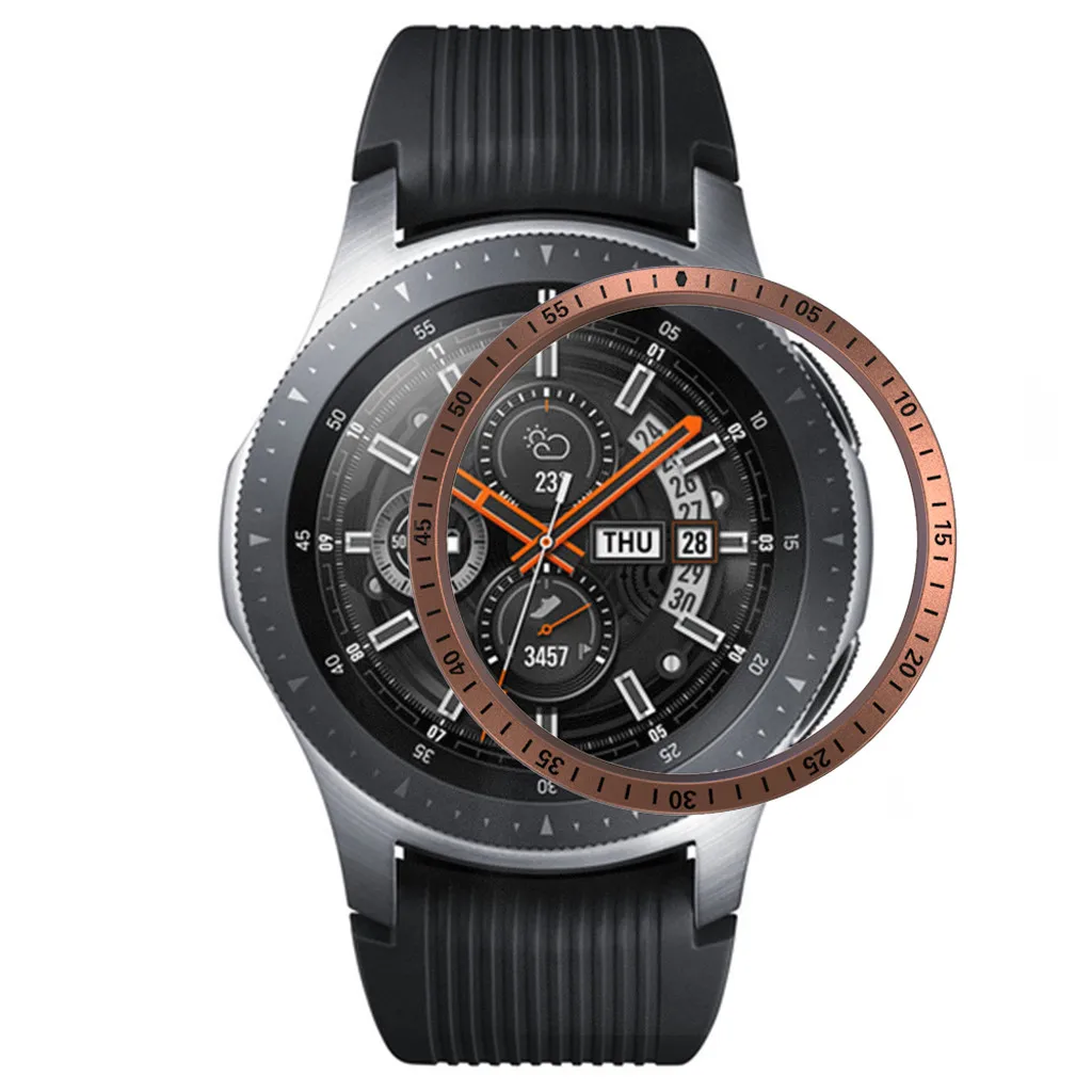 Модные украшения для часов Аксессуары Samsung Galaxy Watch 46 мм Безель клейкая крышка