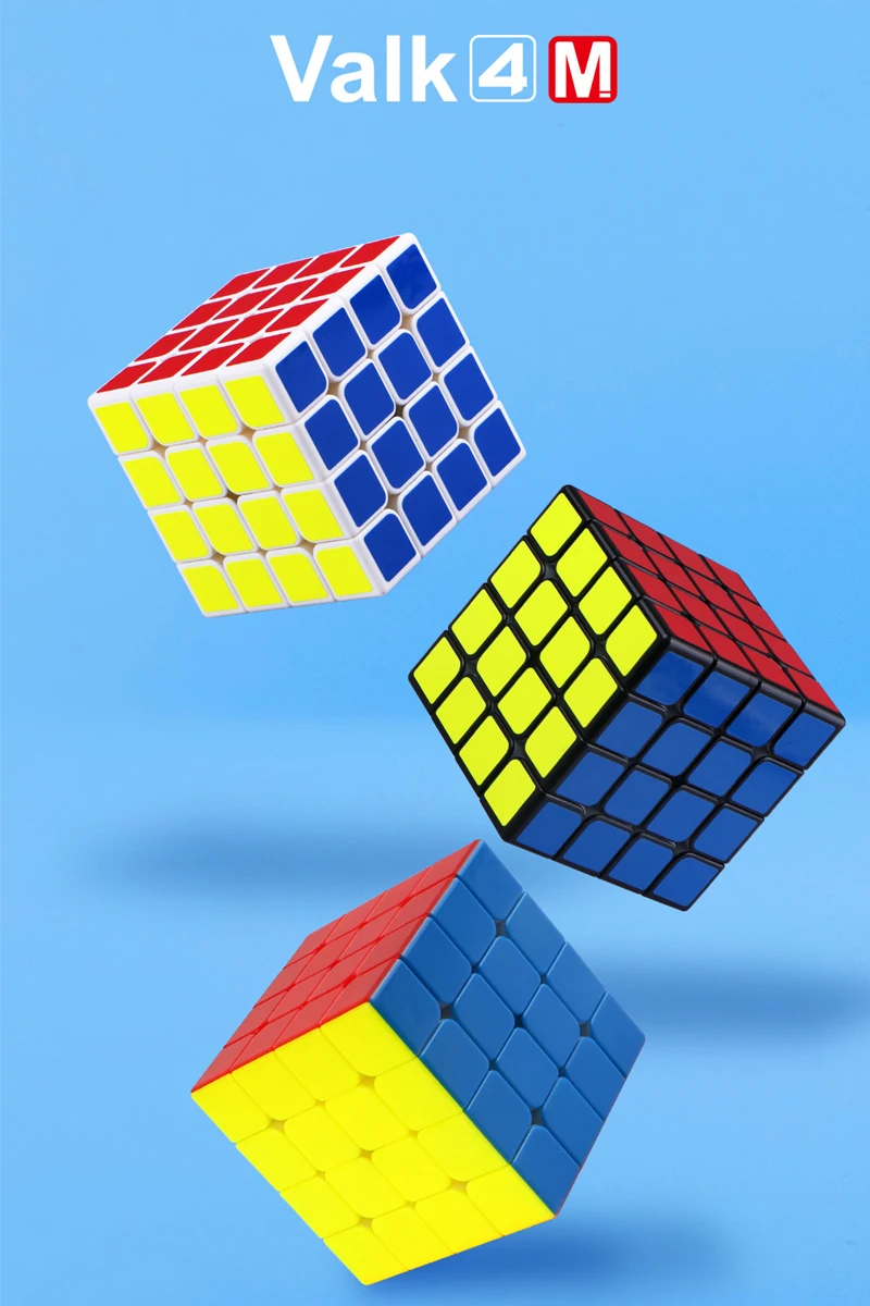 QIYI MaiShen Valk 4 м Нео Магнитный магический куб головоломка скорость Cubo Magico Профессиональный Многоцветный Дети игрушечные кубики подарок
