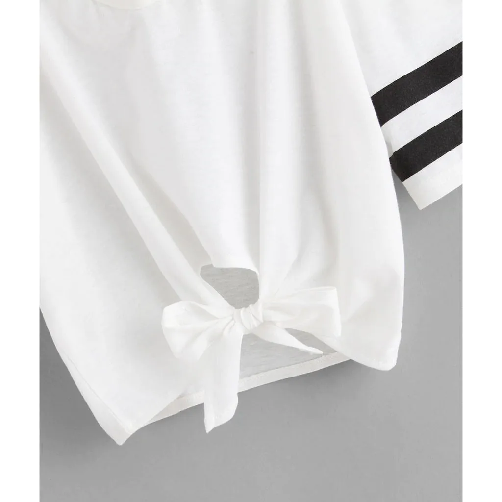 Women Summer Casual Cold Shoulder Short Sleeve V Neck Tops Blouse Polyester blusas mujer de moda 2019 C3077 | Женская одежда