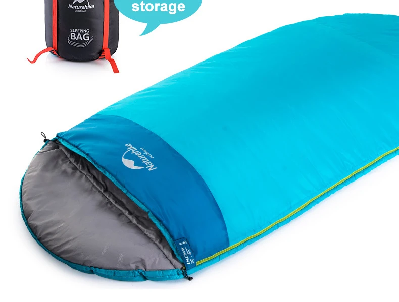 NatureHike 2,3*1 м двойной слой кемпинг утолщение замок спальный мешок взрослый спальный мешок зимний открытый ультра-светильник спальный мешок