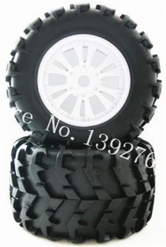 4 шт./лот резиновые губчатые шины Колесные диски для радиоуправляемых