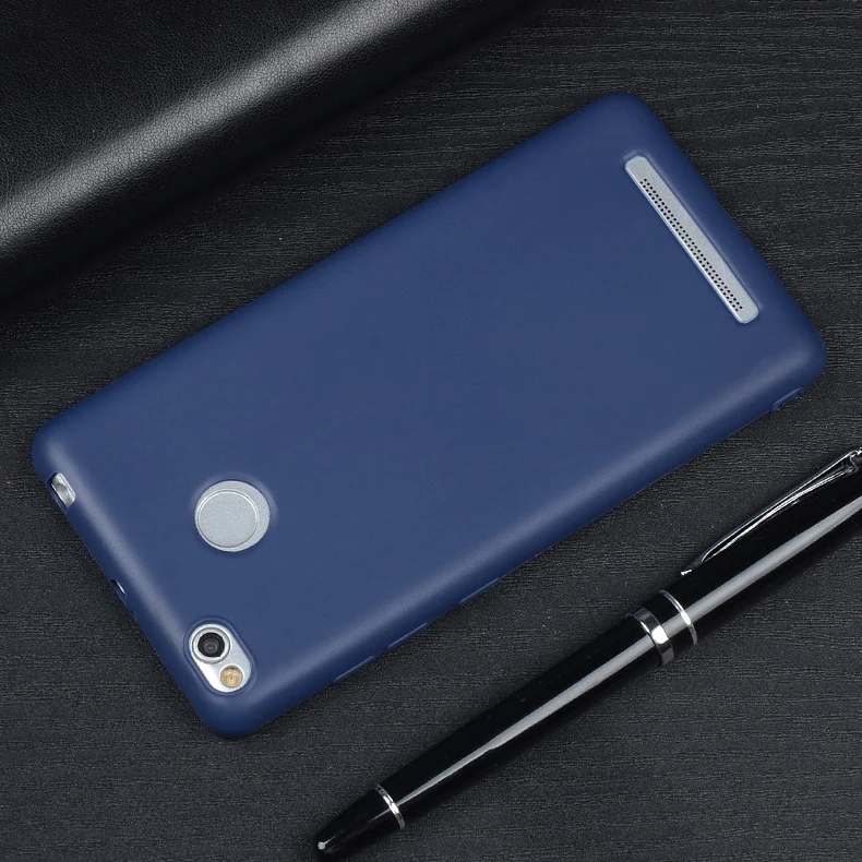 Для Xiaomi Redmi 3 s Чехол 5 0 дюймов всего тела матовый Силиконовый мягкий чехол для Pro S