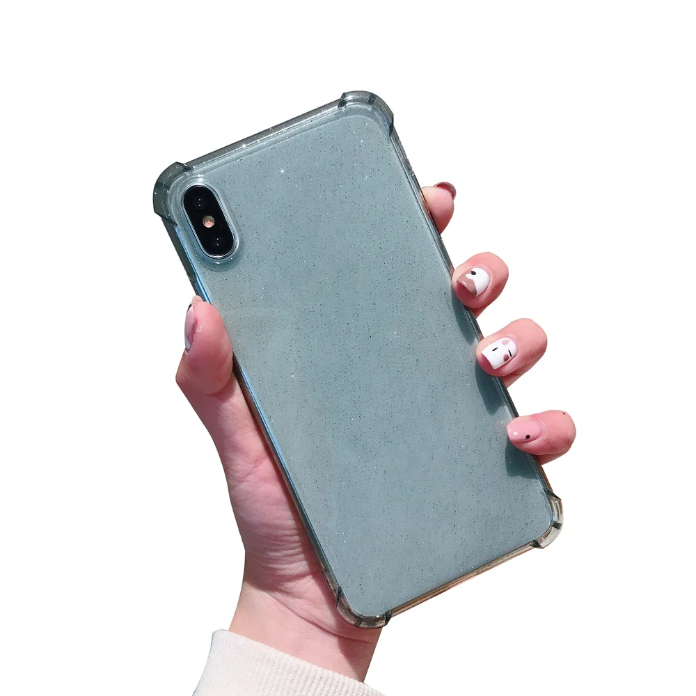 Ультратонкий прозрачный силиконовый чехол из ТПУ для iphone 6 6s 7 8 Plus X защитный
