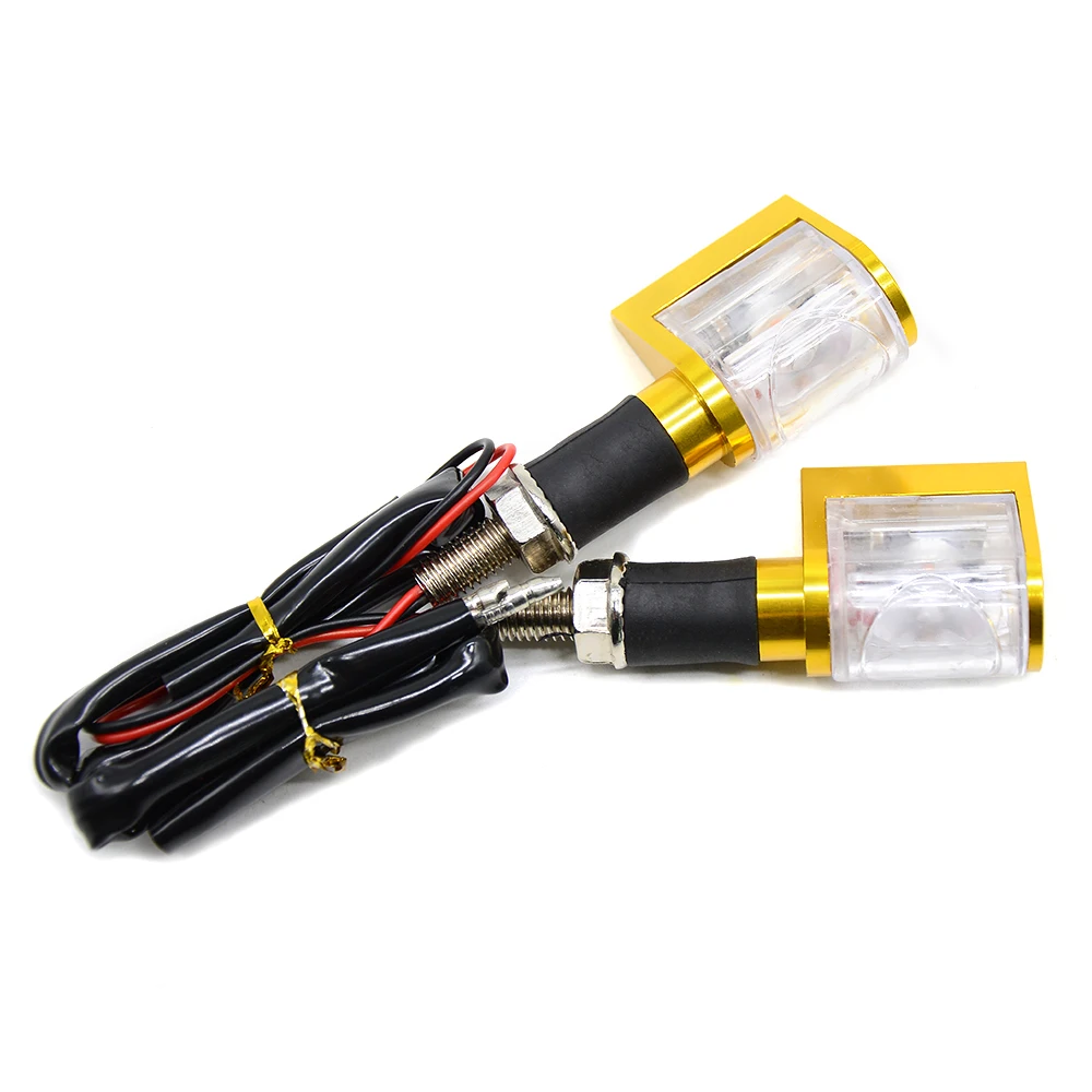 Универсальный мотоциклетные указатели поворота светодиодный светильник для Honda