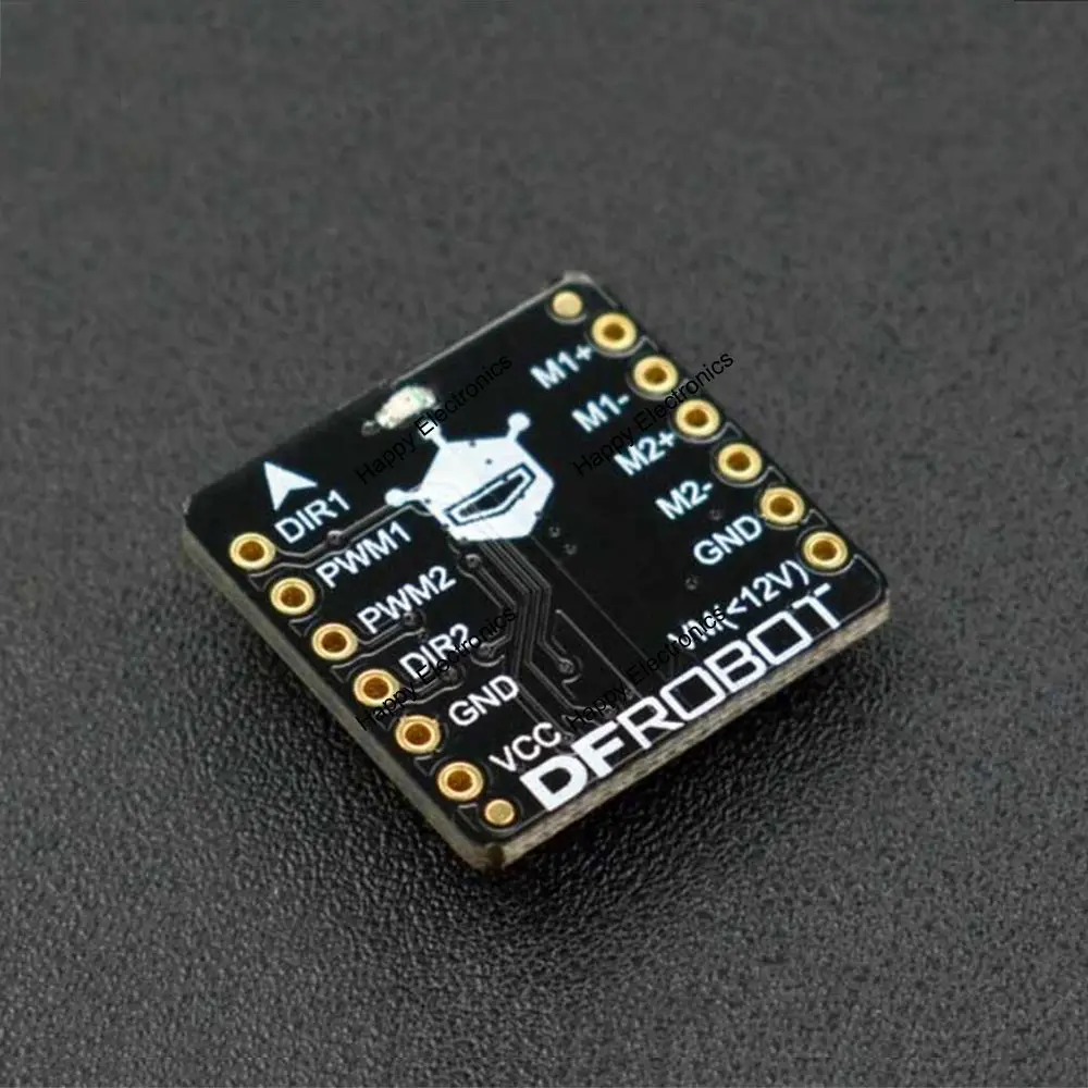 Новый двухсторонний драйвер постоянного тока DFRobot micro 2x1.2A четырехконтактный чип