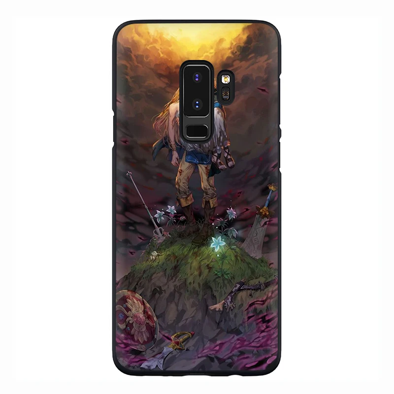 Legend of zelda мягкий чехол для телефона samsung Galaxy M10 20 30 S6 7 Edge S8 9 10 Plus S10E Note 8 9 - Цвет: B6