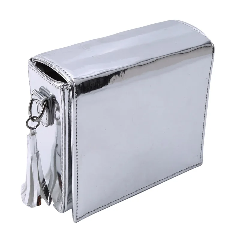 

Korean Version Tassels Jelly Messenger Bag For Girls Hologram Laser Women Chain Shoulder Fashion Candy Color Crossbody Handbags