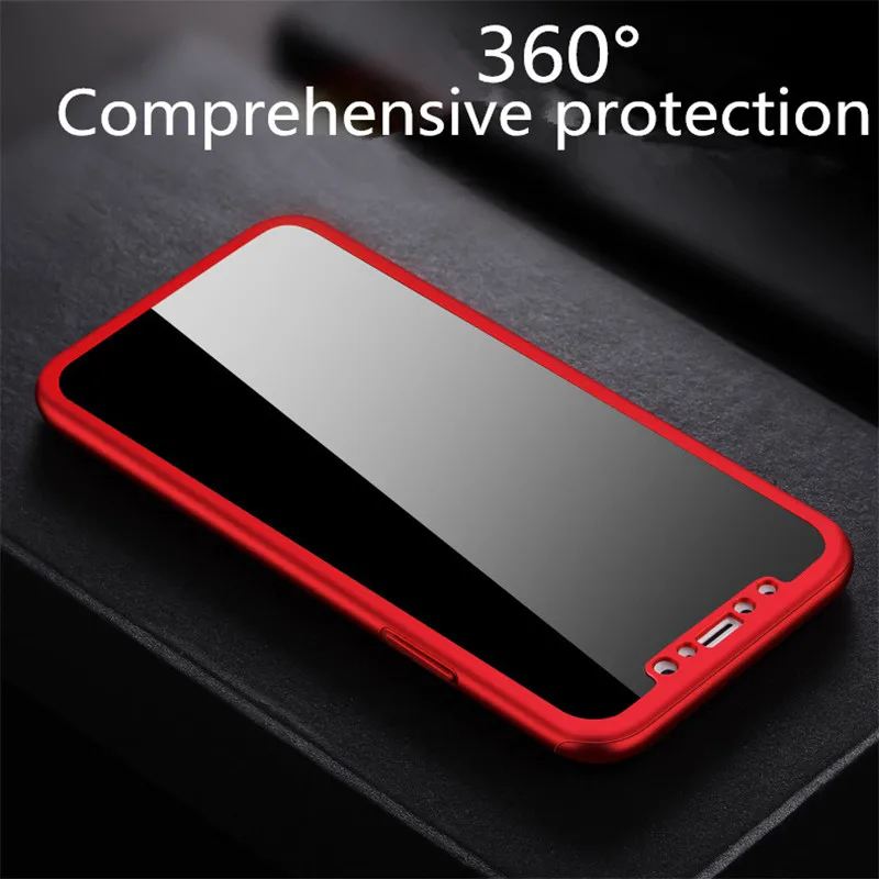 Высокое качество 360 градусов полное покрытие чехол для iphone 6 6S 7 8 Plus