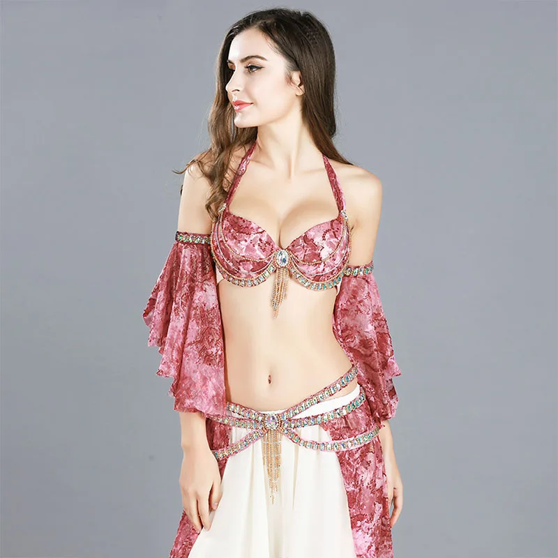 Профессиональный танец живота конкурс костюм бюстгальтер длинная юбка рукава