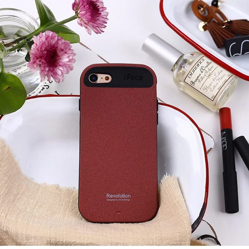 IFace для iphone XS Max XR 8 7 6 6S Plus чехол PC Мягкая матовая задняя крышка из ТПУ защитный чехол Прочный чехол для телефона для iphone X чехол