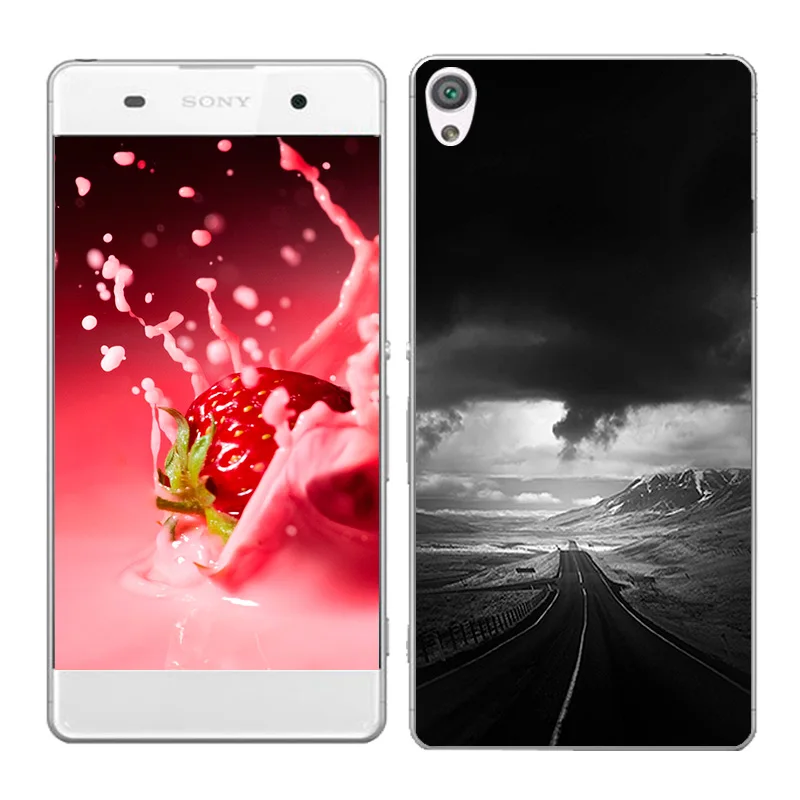 Чехол для sony Xperia XA для Coque sony Xa F3112 F3113 F3115 мягкий чехол для телефона из ТПУ с пейзажем для sony XA F3111 XA