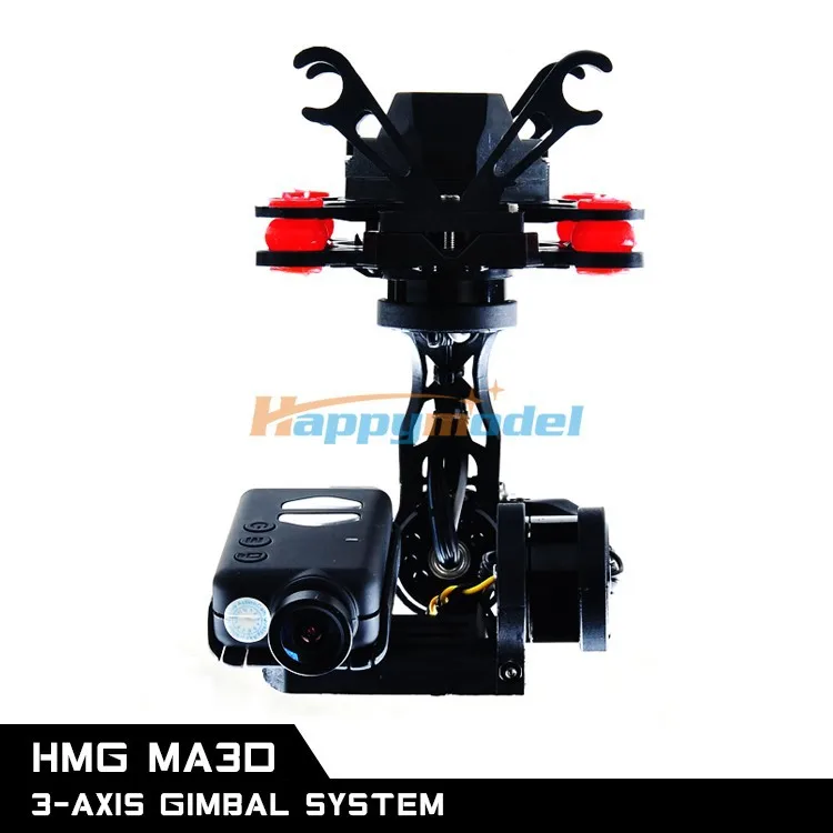3-осевой Бесщеточный Стабилизатор HMG MA3D для 1080P Mobius 808 #16 V2 Full HD Спортивная FPV камера
