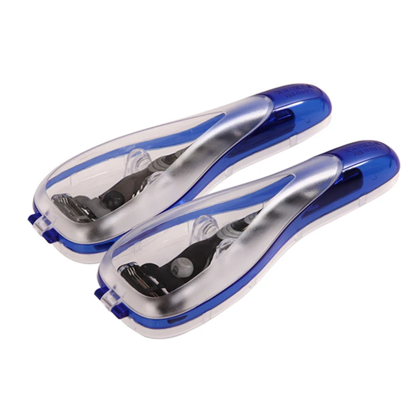 2018 нежный Портативный Для мужчин Бритвы лезвие бритвы Футляр ручка держатель Box