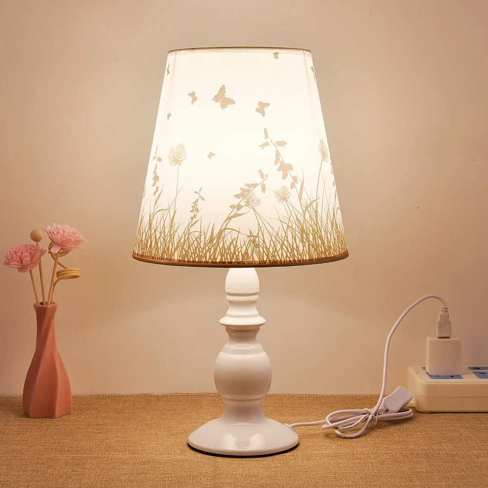 LED лампочка современный светодиодный настольная лампа DC 5V USB Plug студент Спальня