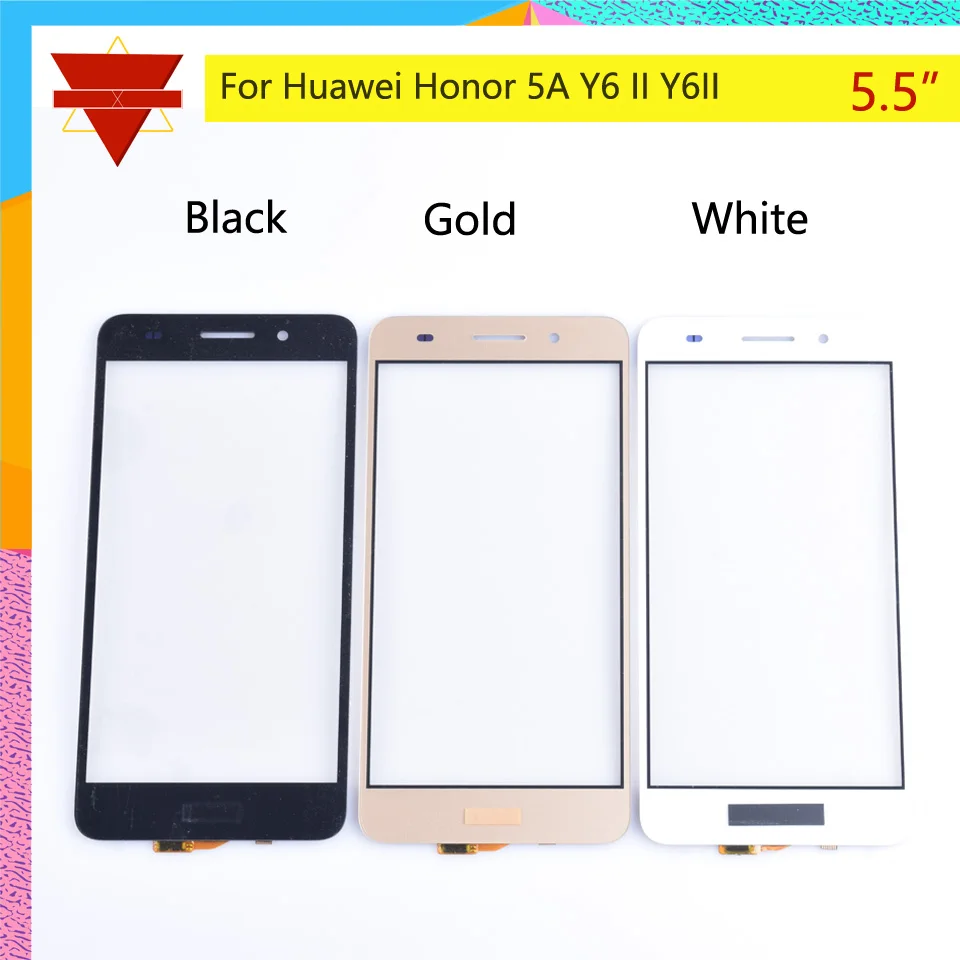 5 &quotдля Huawei Honor 5A Y6 II Y6II CAM-L23 CAM-L03 сенсорный экран Сенсорная панель дигитайзер