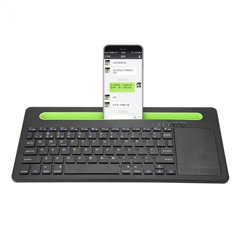 Универсальная Bluetooth беспроводная клавиатура для смартфона планшета многофункциональная клавиатура для iPad для Android мобильного телефона планшета